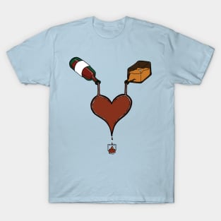 Hooch Valentine Heart T-Shirt